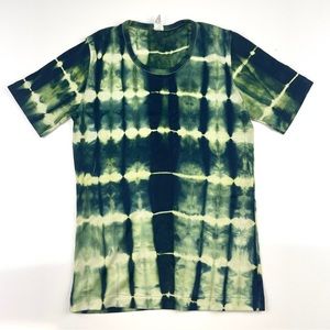Rare Vintage Tie Dye Single Stitch Nylon T-shirt Size Large